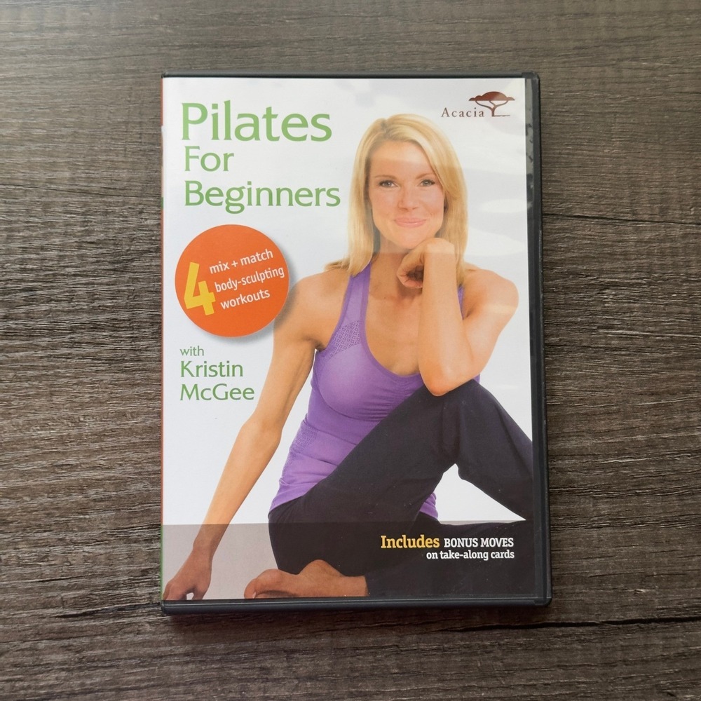 Pilates For Beginners DVD Kristin McGee Fitness Workout